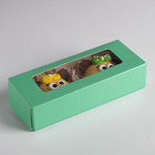 Контейнер на вынос, зелёный, 17 х 7 х 4 см - Фото 3