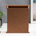 Ключница дерево 6 крючков "Кактусы в горшочках. Home" 26,8х21,7х6 см - фото 42096786