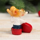 Сувенир полистоун "Крысик-гитарист" 5,4х3,7х4,5 см - Фото 3