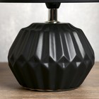 Лампа настольная "Фавия" 1х40Вт Е14 черный 20х20х28 см RISALUX - Фото 4