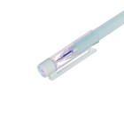 Ручка гелевая 0,5 мм, синяя, со стираемыми чернилами, корпус МИКС (штрихкод на штуке) - Фото 4
