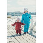 Комплект из куртки и полукомбинезона детский «Сказка», рост 86 см, цвет бирюзовый - Фото 4