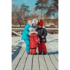 Комплект из куртки и полукомбинезона детский «Сказка», рост 104 см, цвет бордовый - Фото 5