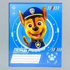 Тетрадь в клетку 12 листов, 5 видов МИКС, обложка мелованный картон, «Щенячий патруль» - Фото 8