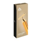 Массажёр для лица Luazon LEM-01, 1хАА (не в комплекте), бархатный мешочек, золотистый - Фото 7