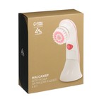 Массажёр для лица Luazon LEM-25, 4 в 1, 2хAA (не в комплекте), розовый - Фото 8