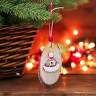 Новогодняя подвеска «Праздник» 0,5х5х10 см МИКС - Фото 1