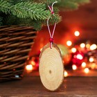 Новогодняя подвеска «Праздник» 0,5х5х10 см МИКС - Фото 2