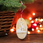 Новогодняя подвеска «Праздник» 0,5х5х10 см МИКС - Фото 4