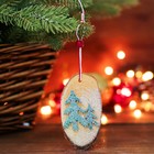 Новогодняя подвеска «Праздник» 0,5х5х10 см МИКС - Фото 5