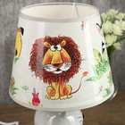 Светильник детский RISALUX «Котенок», керамика, 1×40 Вт, E14, 20×20×32 см - Фото 4