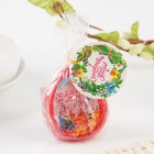 Свеча-яйцо с картинкой «С праздником Пасхи!», 3.2 х 5 см - фото 804166180