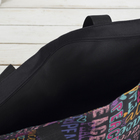 Сумка пляжная, отдел на молнии, без подклада, цвет чёрный - Фото 3