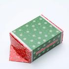 Коробка картонная "Дед Мороз", конфета, 11 х 5,5 х 20 см - Фото 2