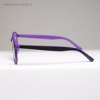 Готовые очки BOSHI 9505, цвет чёрно-фиолетовый, +2,5 - Фото 4