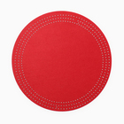 Салфетка сервировочная Доляна "Стиль", цв.красный, d 38 cm - фото 4277275