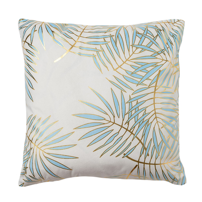 Наволочка декоративная Этель «Листва» 42×42 см, велюр