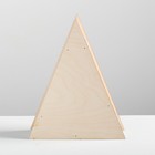 Коробка-ёлка деревянная «С Новым годом», 25 × 20 × 6 см - Фото 4