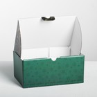 Складная коробка «Зимняя сказка», 22 × 15 × 10 см - Фото 3