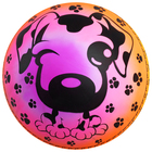 Мяч детский «Собачка», d=22 см, 70 г - Фото 1