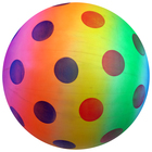 Мяч детский «Горошек», d=22 см, 70 г - фото 2558528