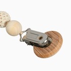 Держатель для соски - пустышки M&B «Звезда», деревянный - Фото 6