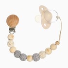 Держатель для соски - пустышки M&B «Звезда», деревянный - Фото 8