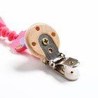 Держатель для соски - пустышки «Слоник», дерев., цвет розовый - фото 24231414 Держатель для соски - пустышки «Слоник», дерев., цвет розовый - фото 24231414