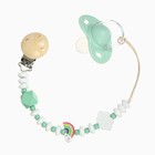 Держатель для соски - пустышки M&B «Радуга», деревянный, бирюзовый - Фото 7