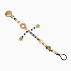 Держатель для соски - пустышки M&B «Звездочки», деревянный, золотой - Фото 6