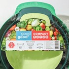 Набор для кухни Good & Good Compact, 3 предмета: миска 4.5 л, дуршлаг 22 см, миска мерная 1.2 л, пластик - Фото 10
