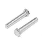 Болт ТУНДРА, оцинкованный, DIN 933, класс прочности 8.8, М12?70 мм, фасовка 4 шт. (комплект 2 шт) - фото 20952872