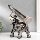 Подставка под бутылку «Грифельный слон», полистоун, 29.5×29×10 см - Фото 4