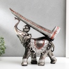 Подставка под бутылку «Грифельный слон», полистоун, 29.5×29×10 см - Фото 5