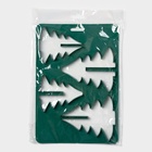 Форма печенья новогодняя Доляна «Ёлочка», 28×19 см, пластик, зелёная - Фото 8