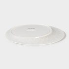Тарелка фарфоровая десертная Magistro «Блик», d=21 см, цвет белый - Фото 3