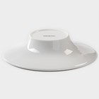 Тарелка фарфоровая для пасты Magistro «Бланш», 200 мл, d=20 см, цвет белый - Фото 3