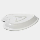 Блюдо Magistro «Сердце. Бланш», 24×27×3 см, фарфор, белое - Фото 3