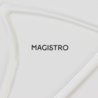 Блюдо фарфоровое Magistro «Сердце», 24×27×3 см, цвет белый - Фото 5