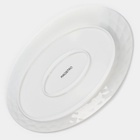 Тарелка Magistro «Блик», 25.5×16.5×3 см, овальная, фарфор, белая - Фото 10