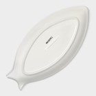 Блюдо Magistro «Рыбка», 29.5×14.5×2.5 см, белое - Фото 4