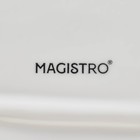 Блюдо фарфоровое Magistro «Рыбка», 35×16,5×3 см, цвет белый - фото 4277360