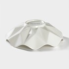 Салатник Magistro «Изобилие», 260 мл, d=15 см, фарфор, белый - Фото 3