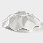 Салатник фарфоровый Magistro «Изобилие», 600 мл, d=20,5 см, цвет белый - Фото 3