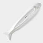 Блюдо Magistro «Рыбка», 35×7.5×2.5 см, фарфор, белое - Фото 4