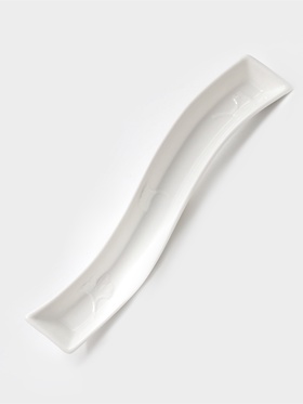 Блюдо для оливок Magistro «Бланш», 29.5×6 см, фарфор, белое  (артикул 4177899)  большой выбор товаров оптом и в розницу по низким ценам с доставкой