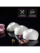 Менажница Magistro «Бланш», 3 ячейки, 28×8.5×4.5 см, фарфор, белая - Фото 5