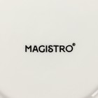 Чайник фарфоровый заварочный Magistro «Бланш», 500 мл, цвет белый - фото 4277479
