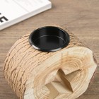 Подсвечник на 1 свечу «Спил - звезда», дерево, 9×10×5 см 4287415