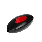 Выключатель Smartbuy, 6 А, 250 В, проходной, черный/красный - Фото 1